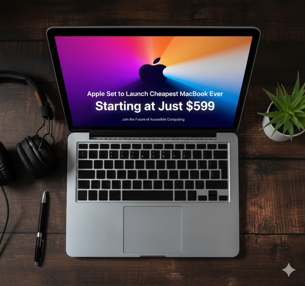 Apple Set to Launch Cheapest MacBook Ever—Starting at Just $599