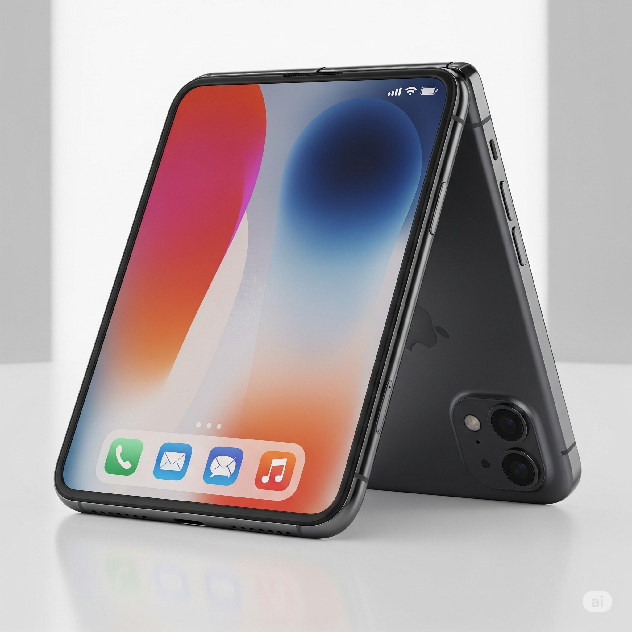 The Foldable iPhone: No Face ID, No SIM Slot